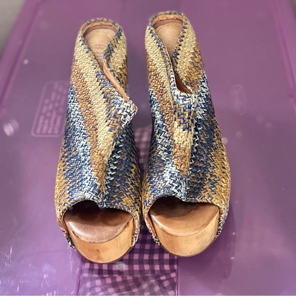 Jeffrey Campbell woven wedges